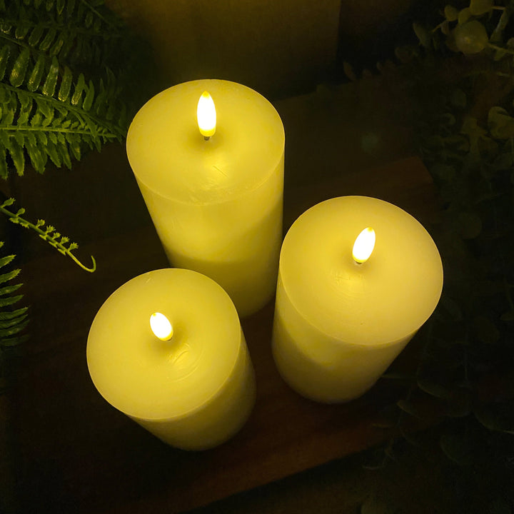 Sirius - Julius uppladdningsbara blocklampa set med 3 delar.