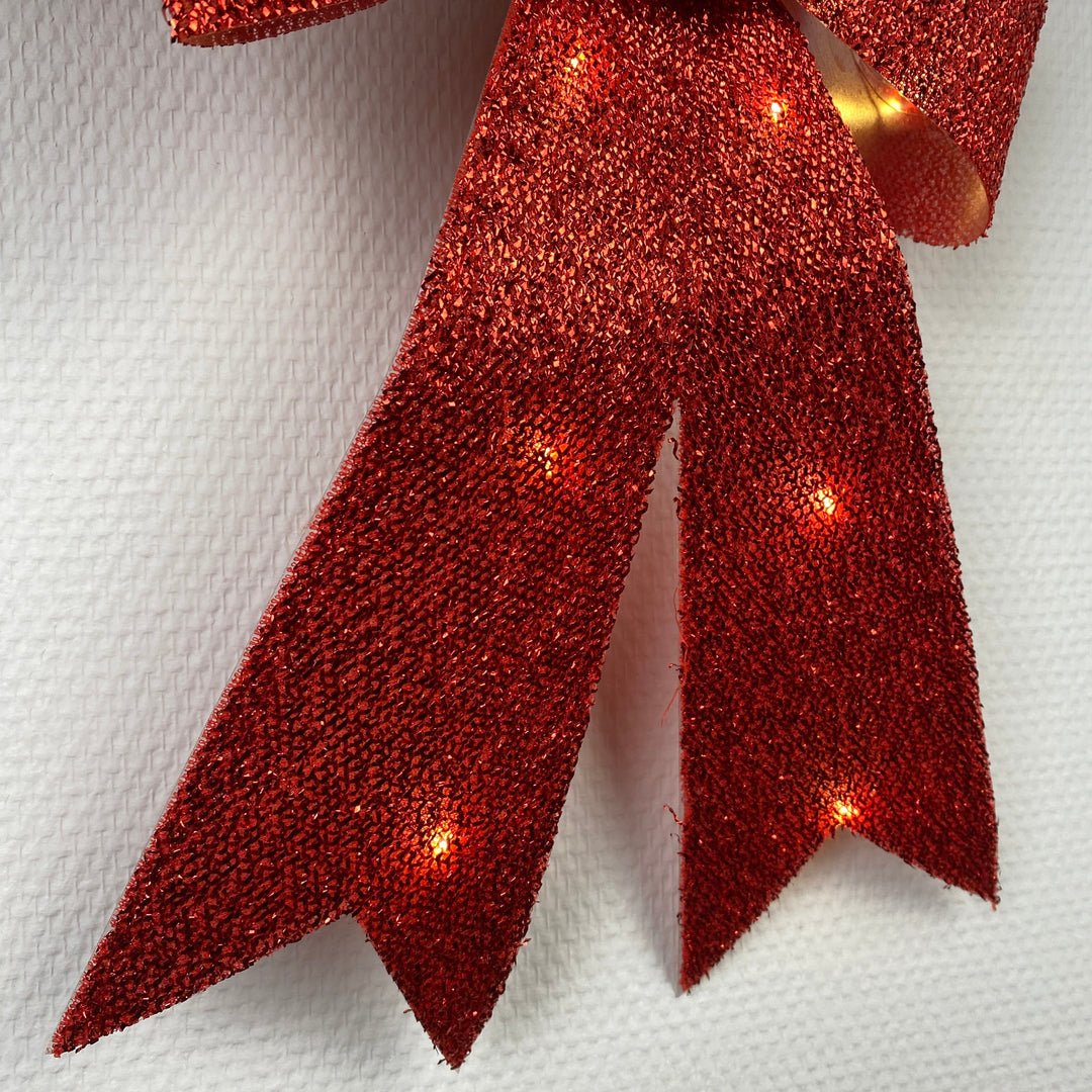 Sirius - Julius-båge med LED - röd 40 cm