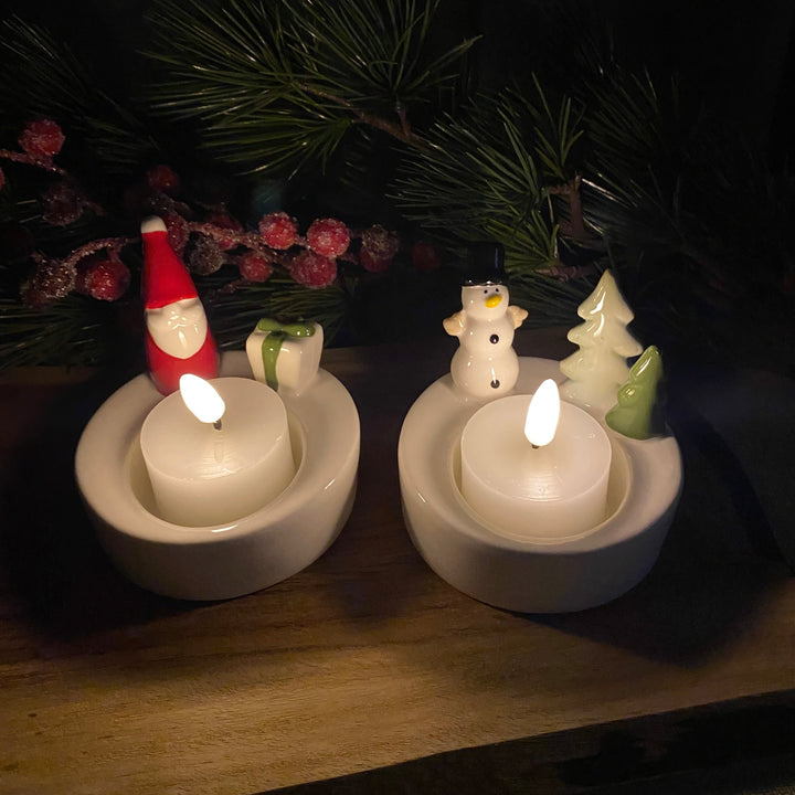 Ljushållare 1 st - för kalender- och värmeljus - blandade