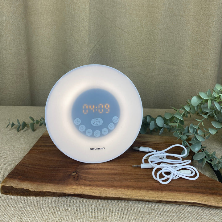 Grundig - Väckningslampa med FM-radio