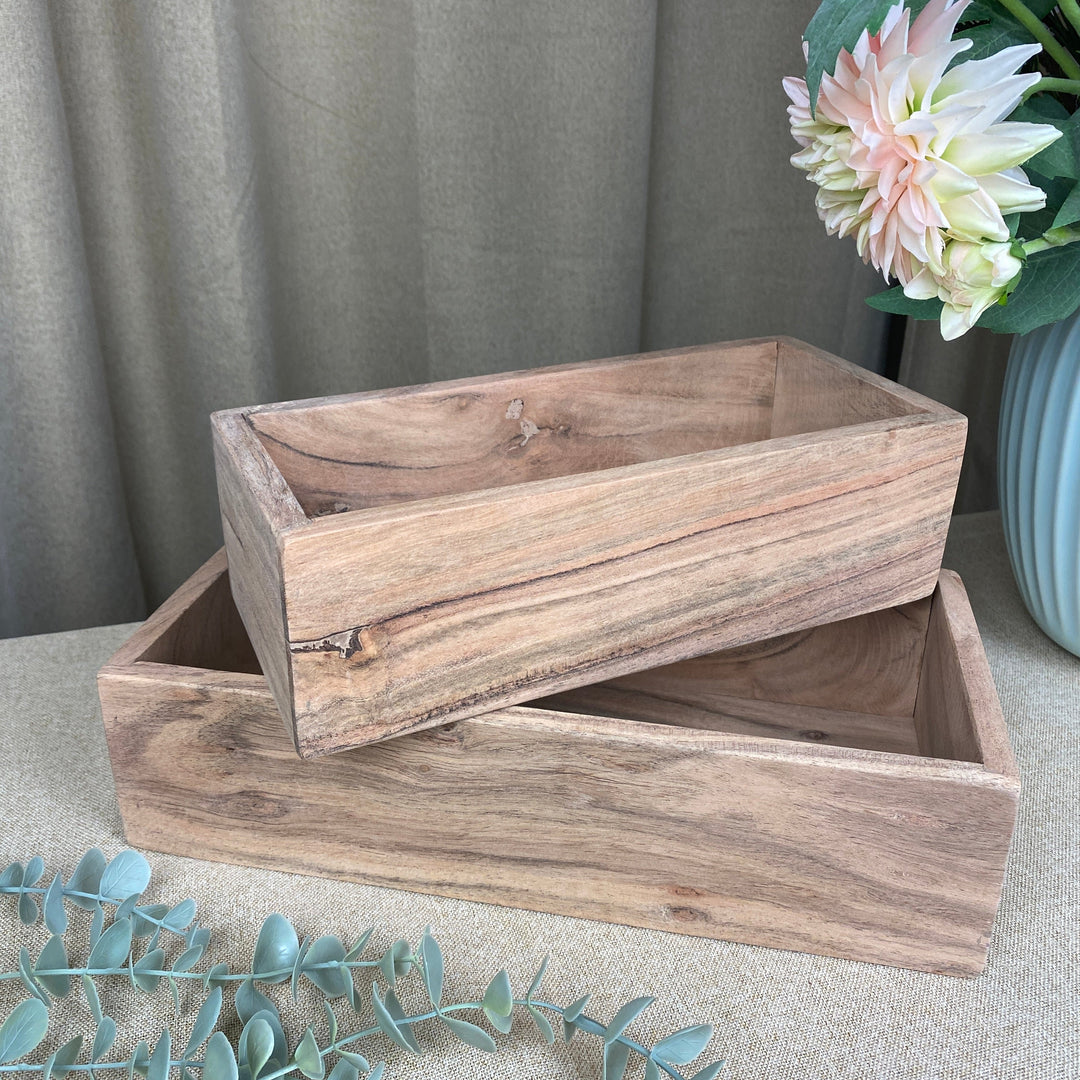 Aska i akaciaträ - 2 st.