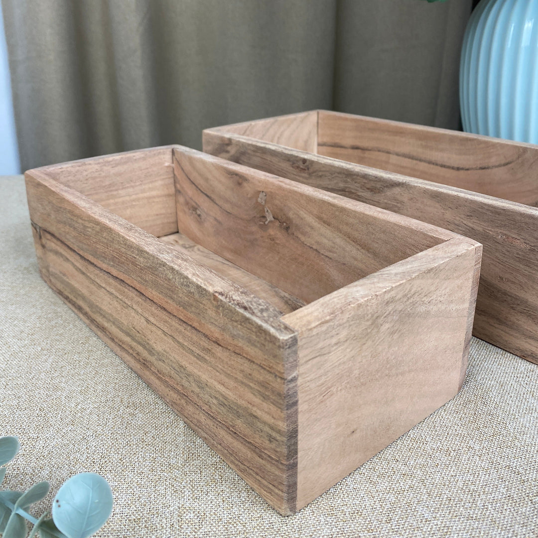 Aska i akaciaträ - 2 st.