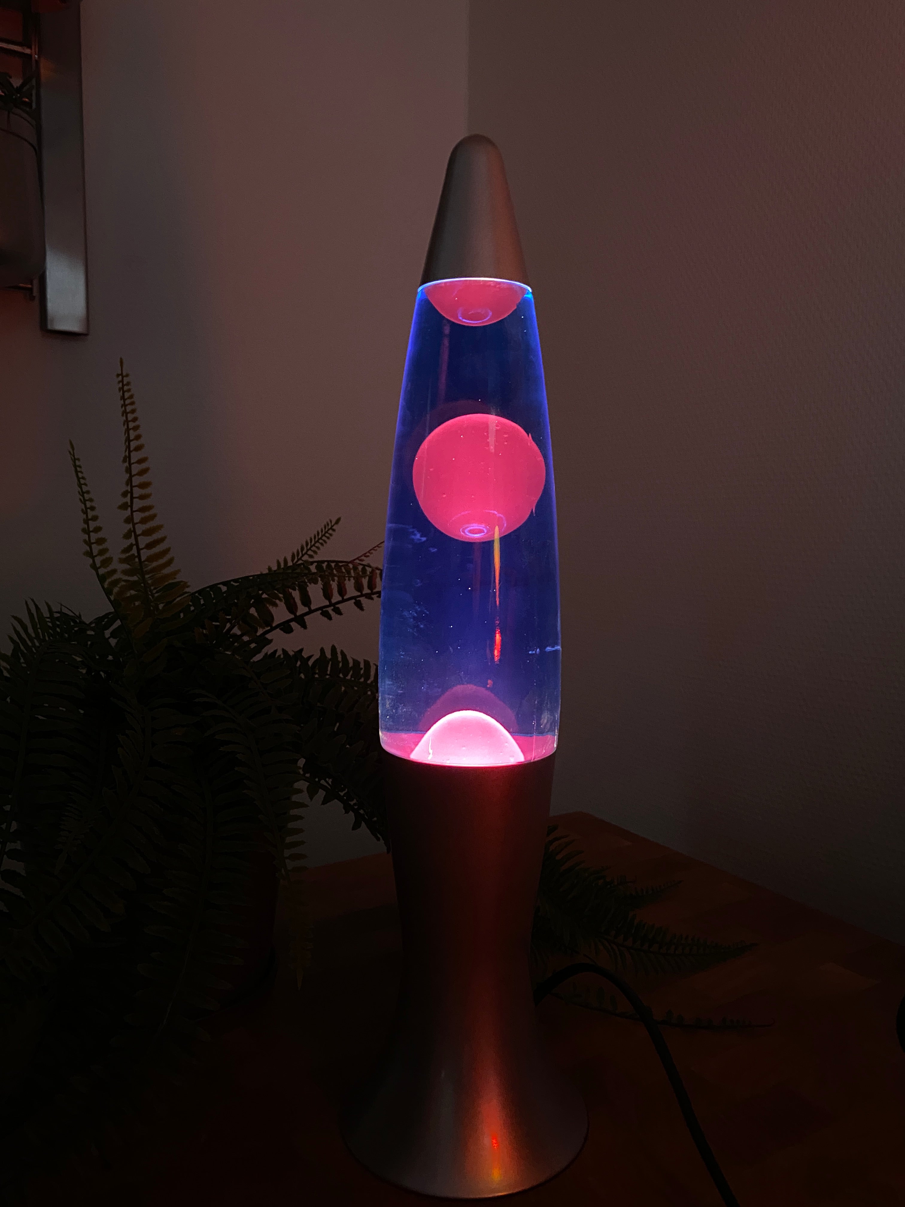 Lavalampa 40 cm 25 W Rosa/Lila