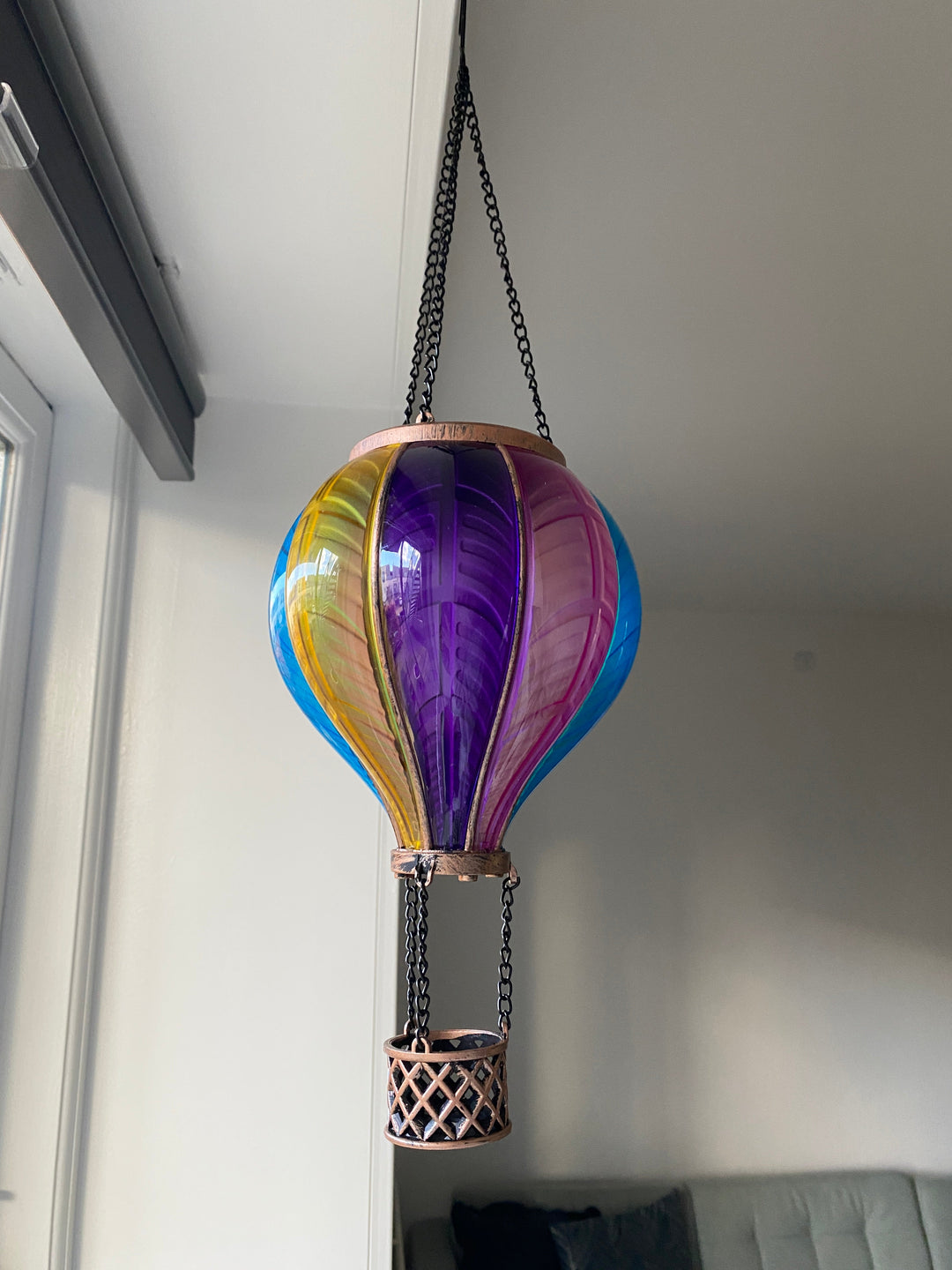 Conzept - Solcellsdriven luftballong - medium - med flameffekt