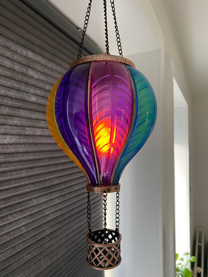 Conzept - Solcellsdriven luftballong - medium - med flameffekt