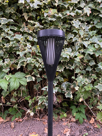Solfacklampa Ø10x46,5 cm 12 LED för bord, mark och vägg