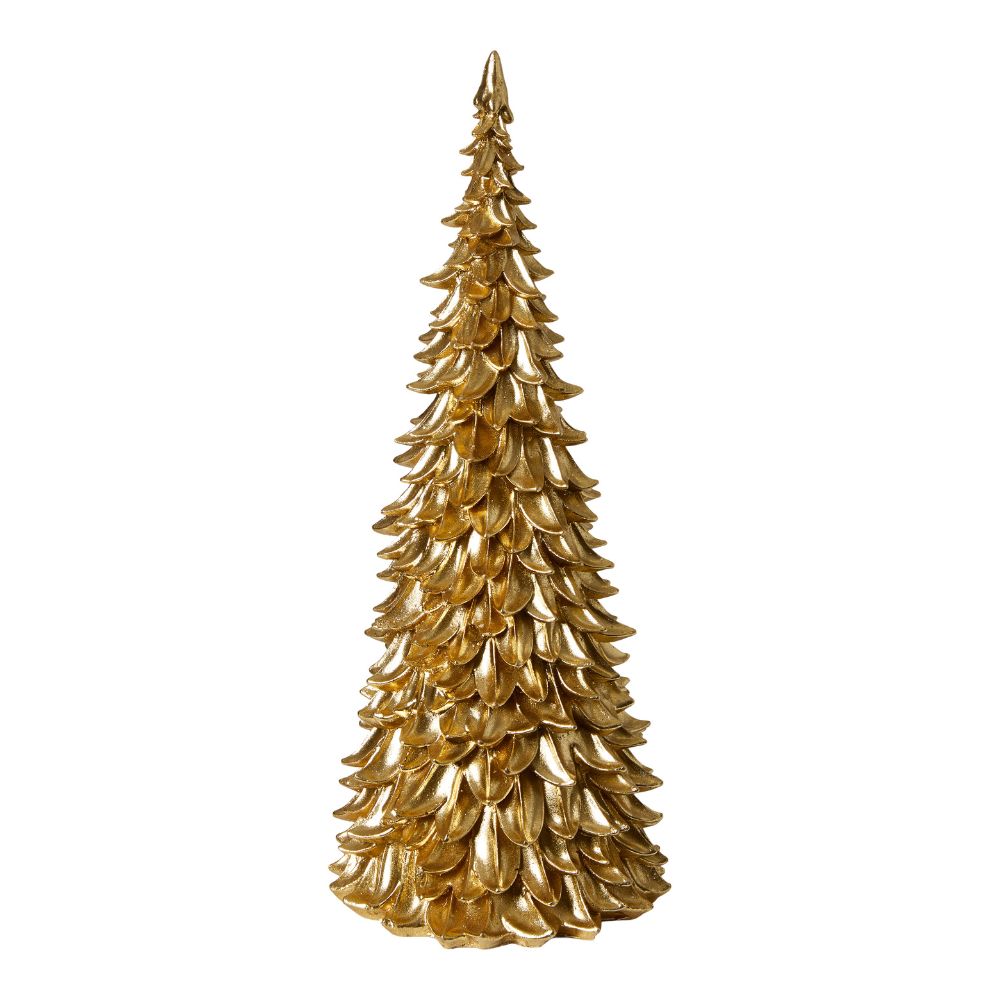 Julgran i guldfärg - 45 cm