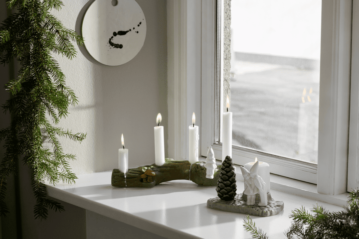 Kähler - Christmas Tales Juleadvent H10 hvid