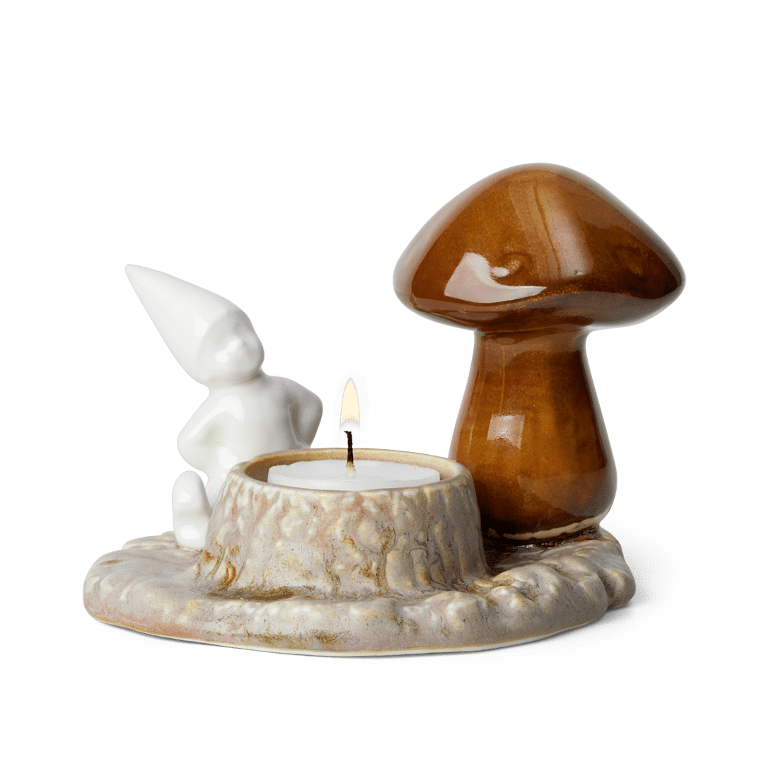 Kähler - Christmas Tales Julelys H9.5 hvid