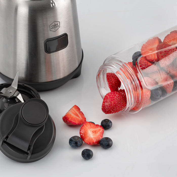 OBH Nordica - Smoothie-mixer Mix and Move 2 x 0,6 l. 300 W