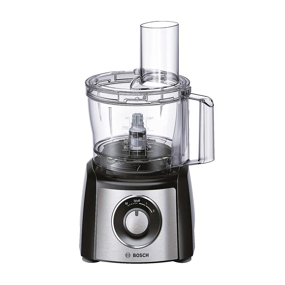 Bosch - Matberedare 800 watt MCM3501M - svart/stål med mixer+minihackare