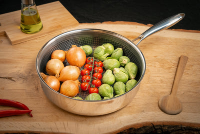 Miso - Diamond Dust Non-Stick Stekpanna 28 cm med lock