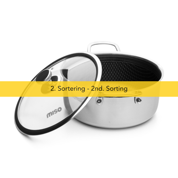 Miso - 2. Sortering. Diamond Dust Non-Stick Gryta 5L | 24 cm