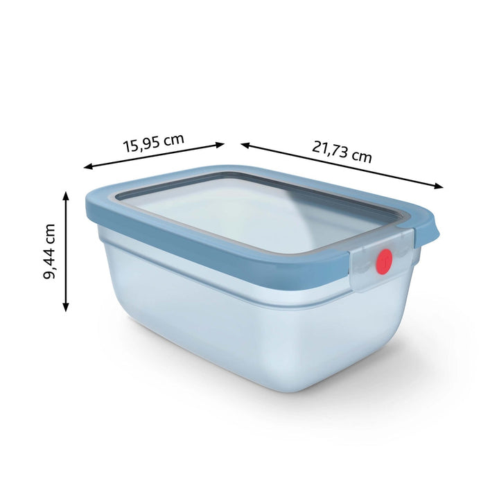 Tefal - OneClick Fresh-matlåda 1,5 L blå