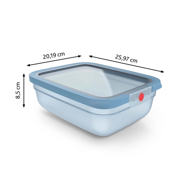Tefal - OneClick Fresh-matlåda 2,3 L blå