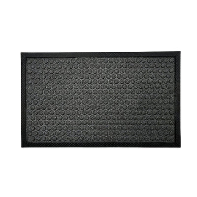 Dacore - Dörrmatta 45x75 cm Prickmönster gummi/grå