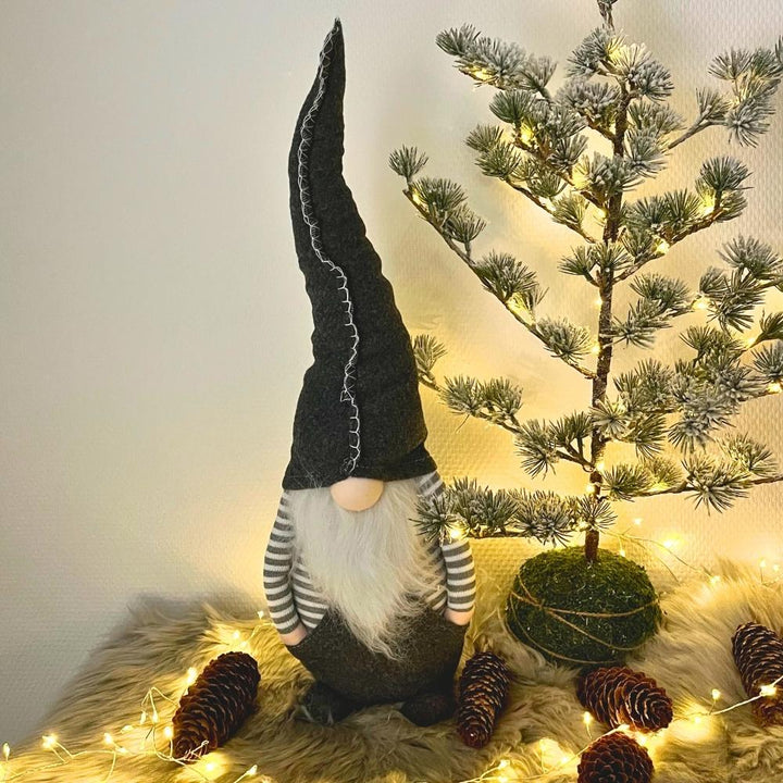 Dacore - Tomte med fickor/hatt 53 cm filtkoks