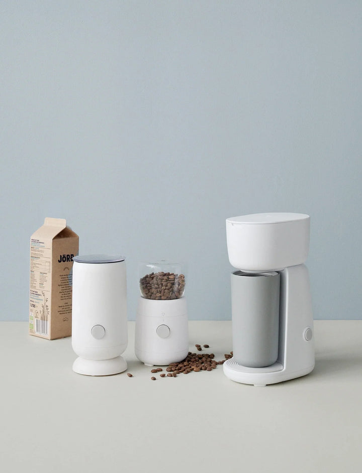 Stelton - FOODIE elektrisk mjölkskummare vit