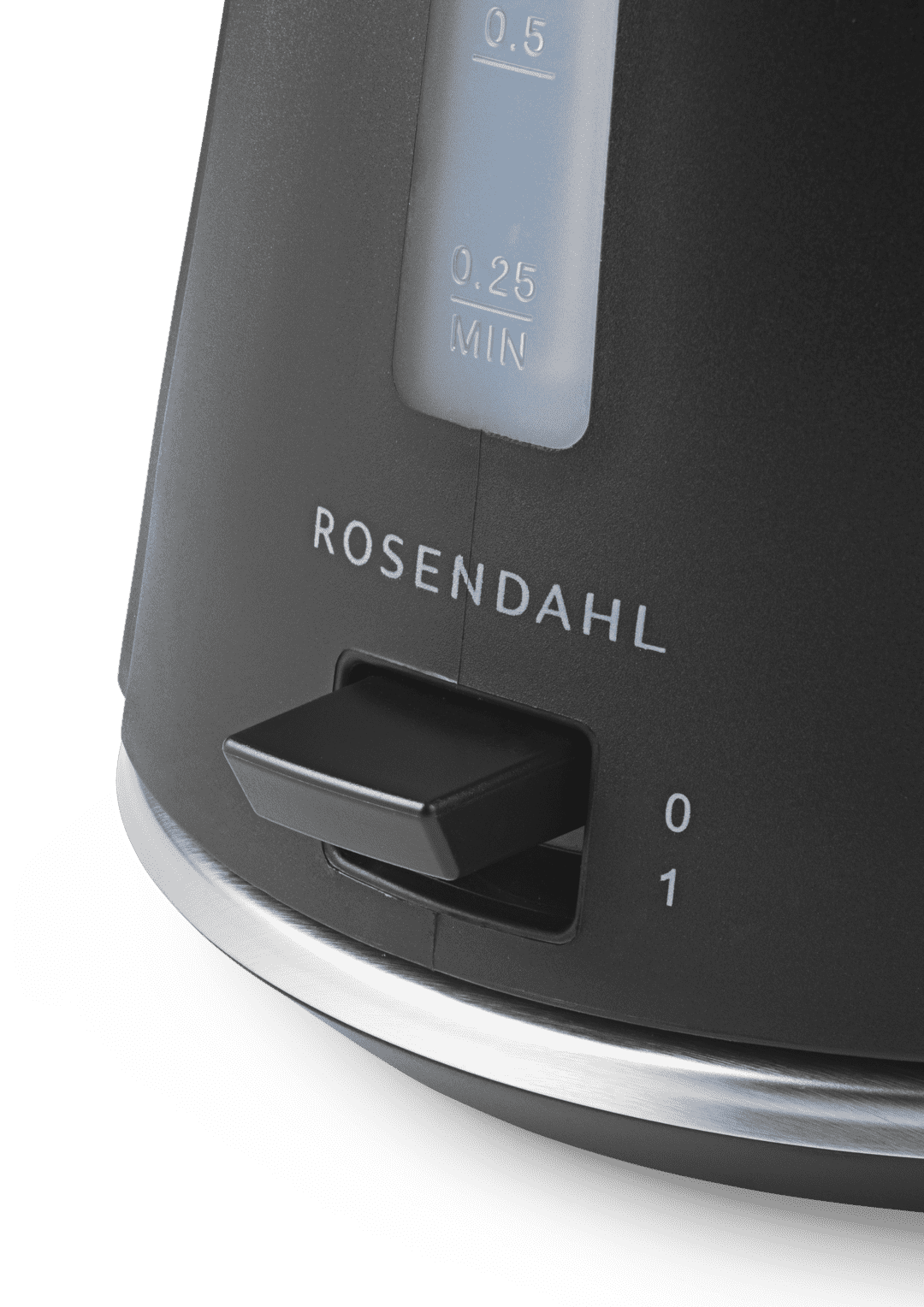 Rosendahl - Grand cru Vattenkokare 1,4 l svart/stål
