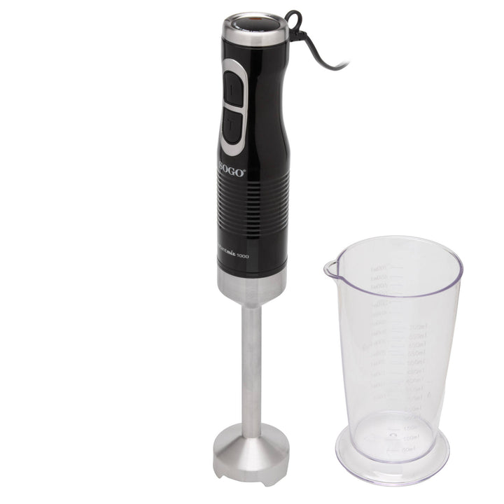 Sogo - Stavmixer 1000 Watt - 2 hastigheter - Svart