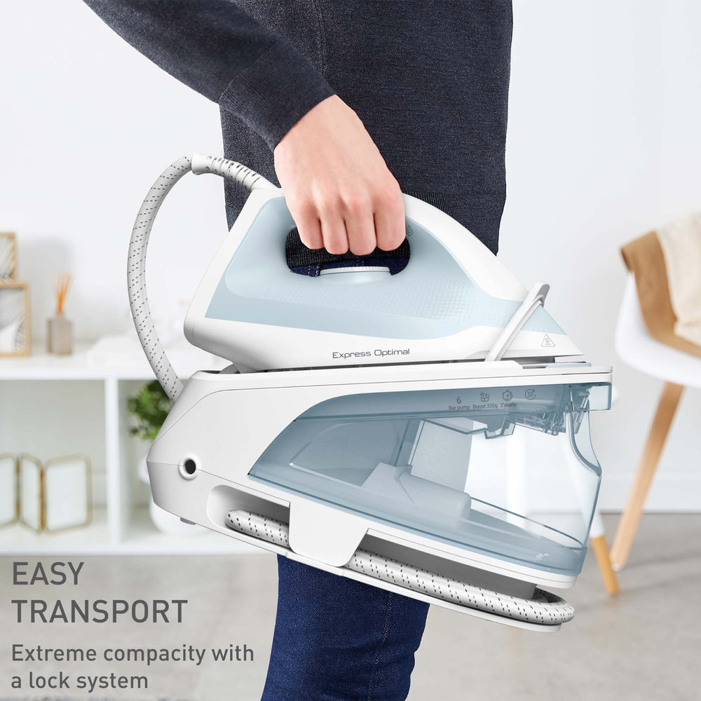 Tefal dampstation Express Optimal Light Blue