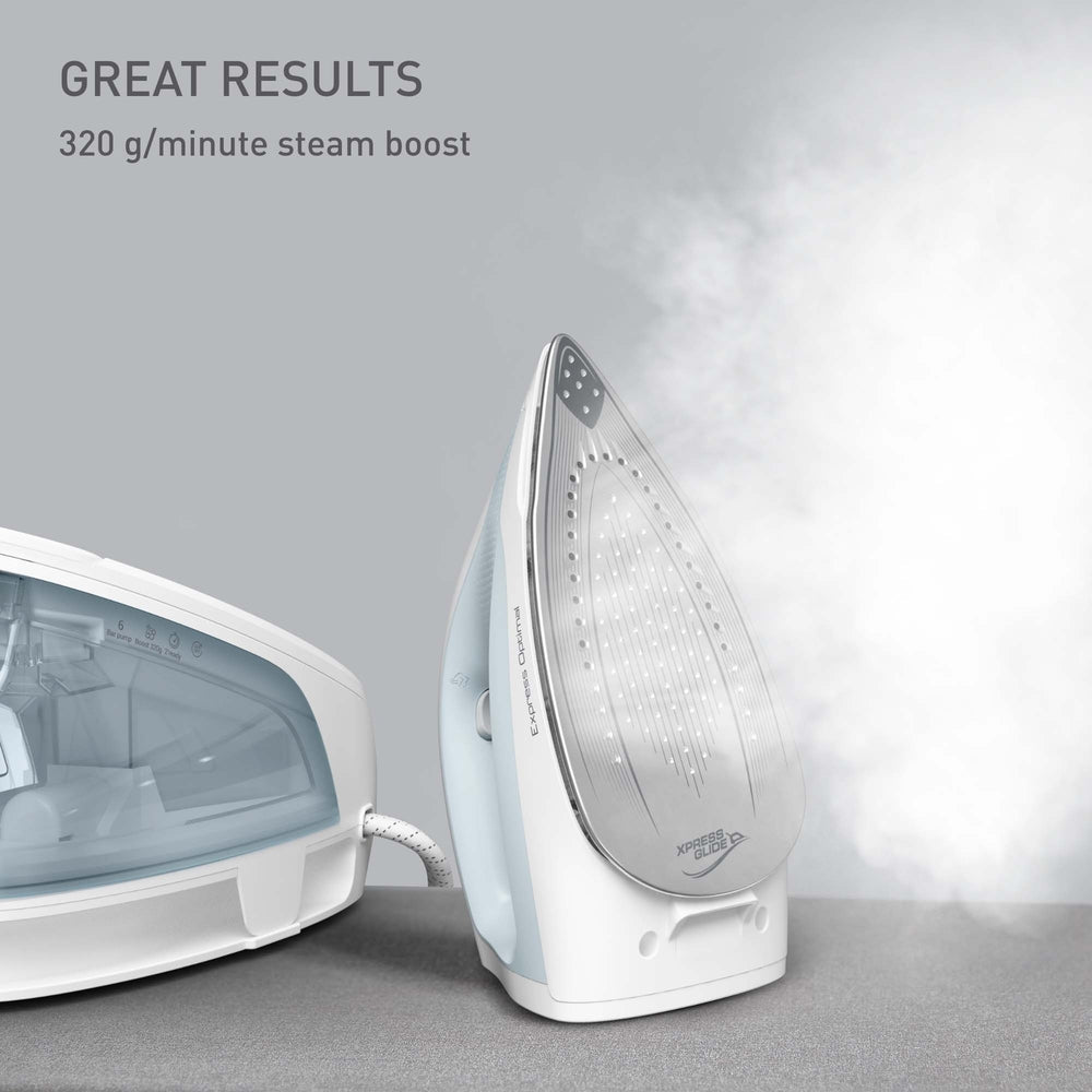 Tefal dampstation Express Optimal Light Blue