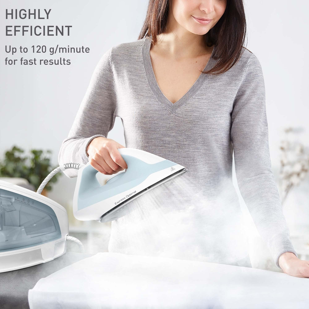 Tefal dampstation Express Optimal Light Blue