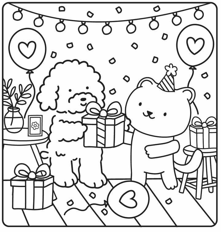 Mysig målarbok - Sunny Vibes: Sweet Life