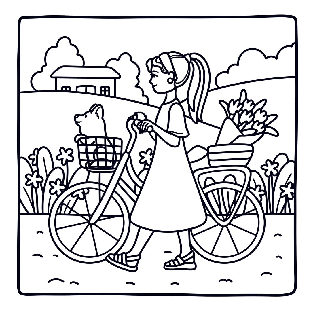 Mysig målarbok - Amelia Green: Att leva mitt bästa liv