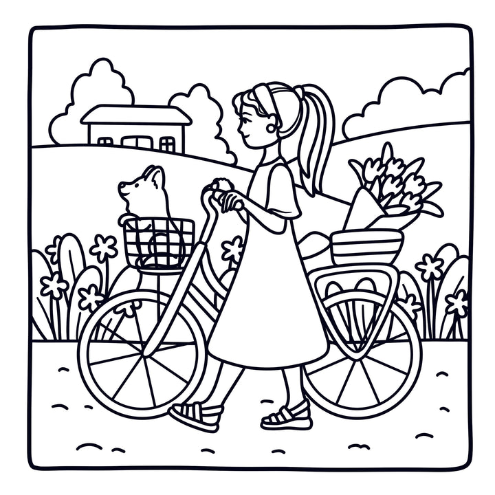 Mysig målarbok - Amelia Green: Att leva mitt bästa liv