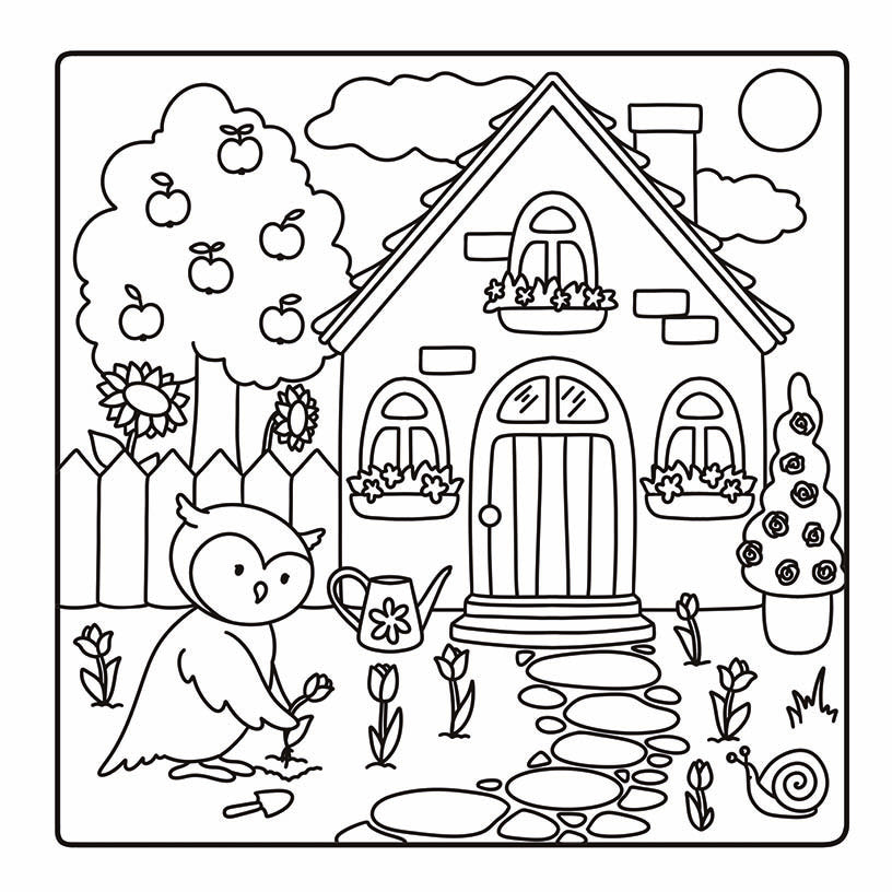 Mysig målarbok - Amelia Green: Mysiga sötnosar