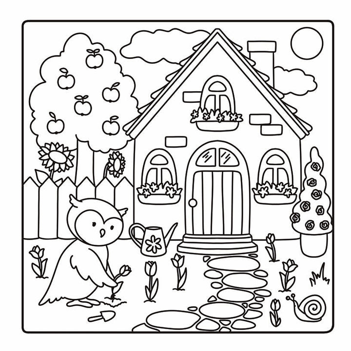 Mysig målarbok - Amelia Green: Mysiga sötnosar