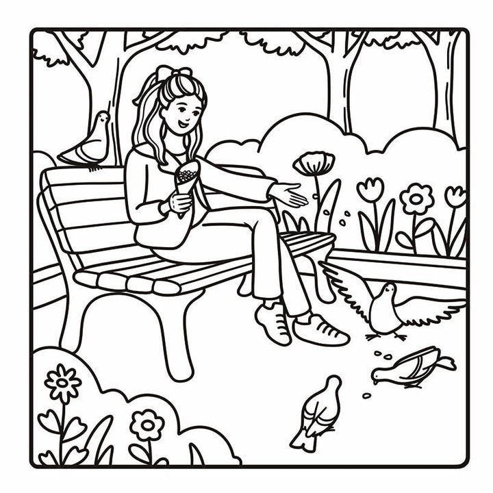 Mysig målarbok - Amelia Green: Bästa stunder