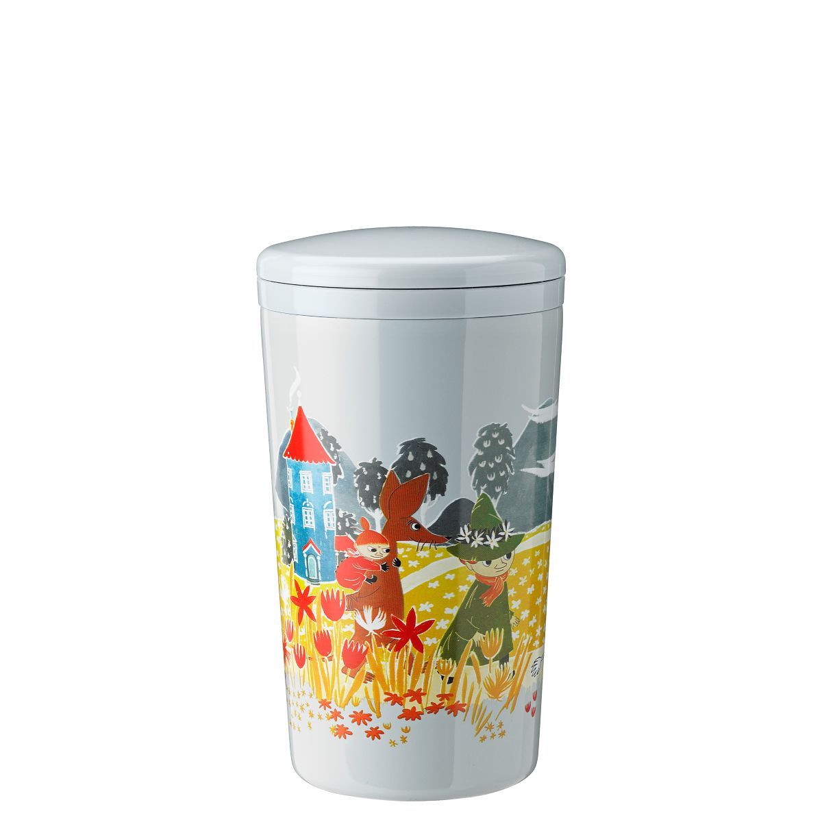 Stelton - Carrie to go-mugg 0,4 L Mumin sky