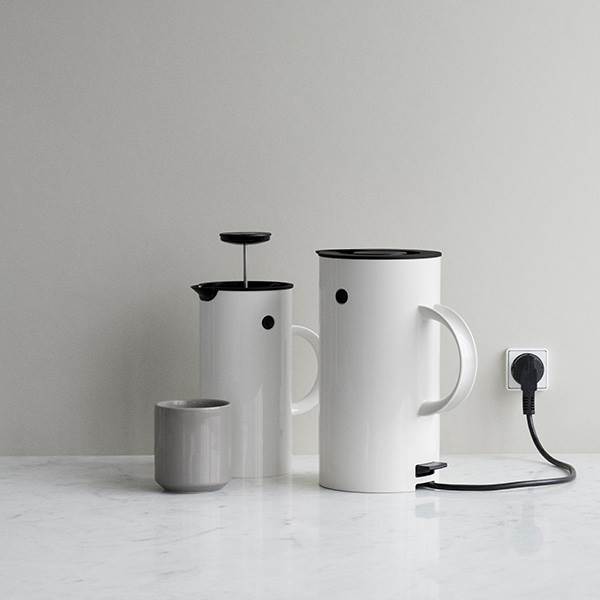 Stelton - EM77 Vattenkanna 1 L, vit