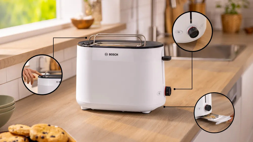 Bosch - Brödrost stående MyMoment vit