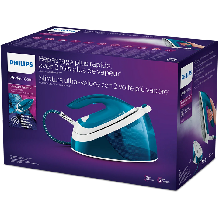 Philips - Ångstation PerfectCare Compact Essential 2400 W - GC6840/20