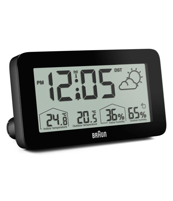 Braun - Digital väderstation BC13BP-DCF - Svart