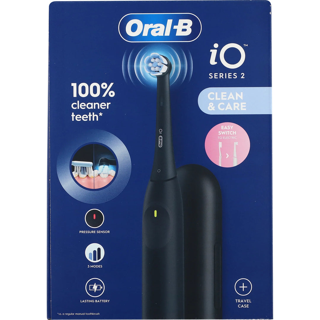 Oral B - Tandborste IO2 Black + reseetui