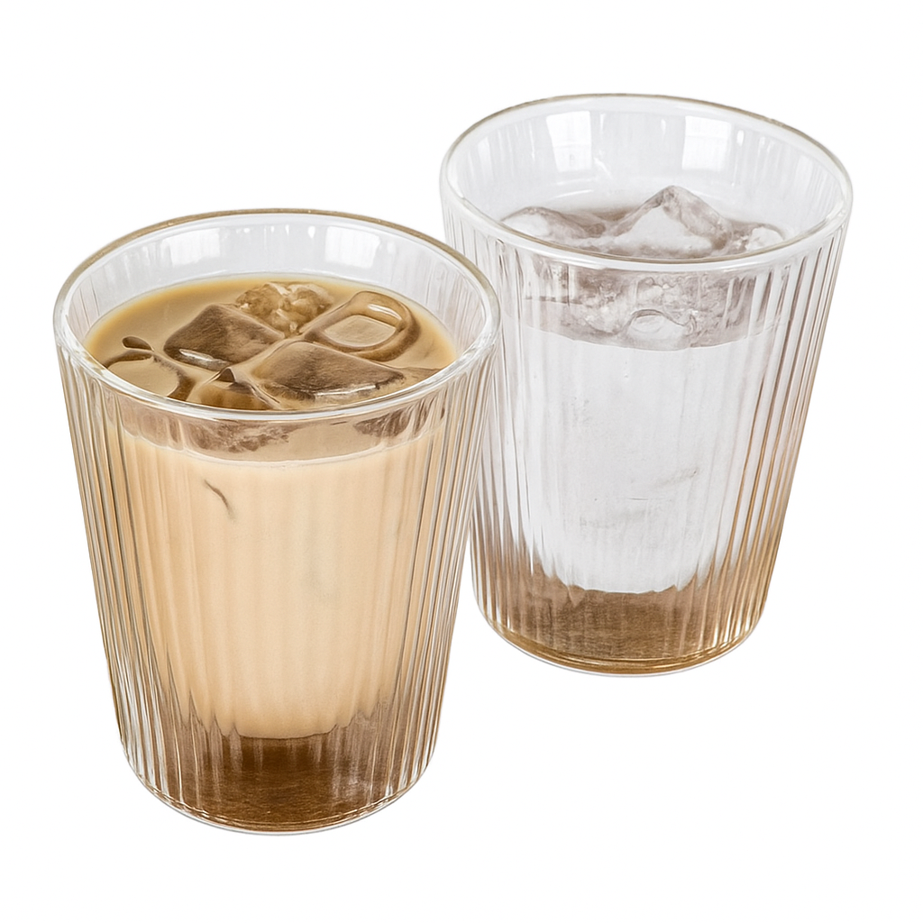 Daily termoglas med riller 2 stk. 25cl