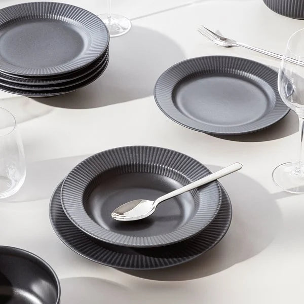 Eva Trio - Legio Nova Djup tallrik 25cm Svart 4 st.