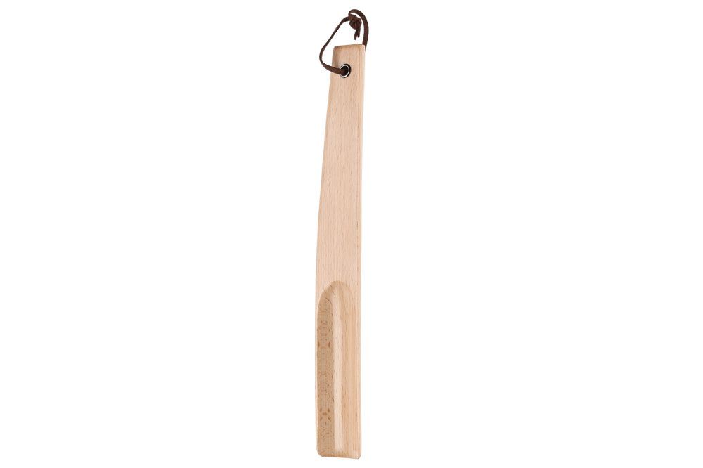 Skohorn i trä - Natur 38 cm