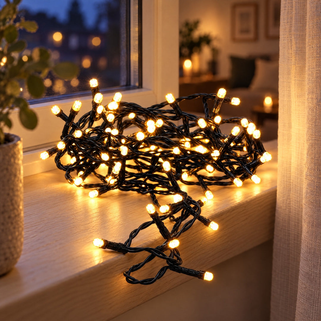 Batteridriven ljusslinga - 80 LED