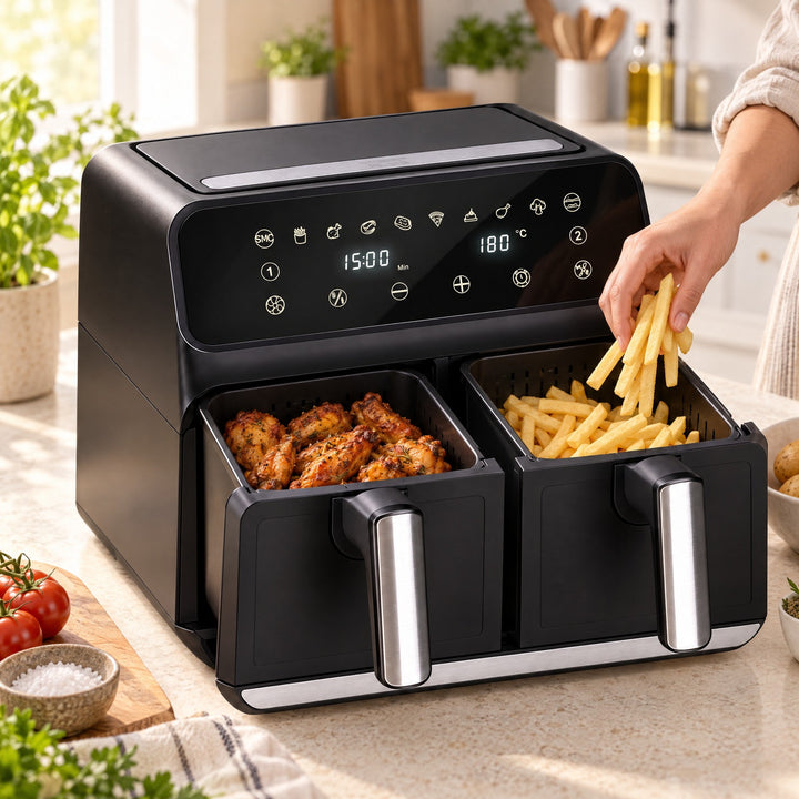 Dubbel airfryer - 8 L