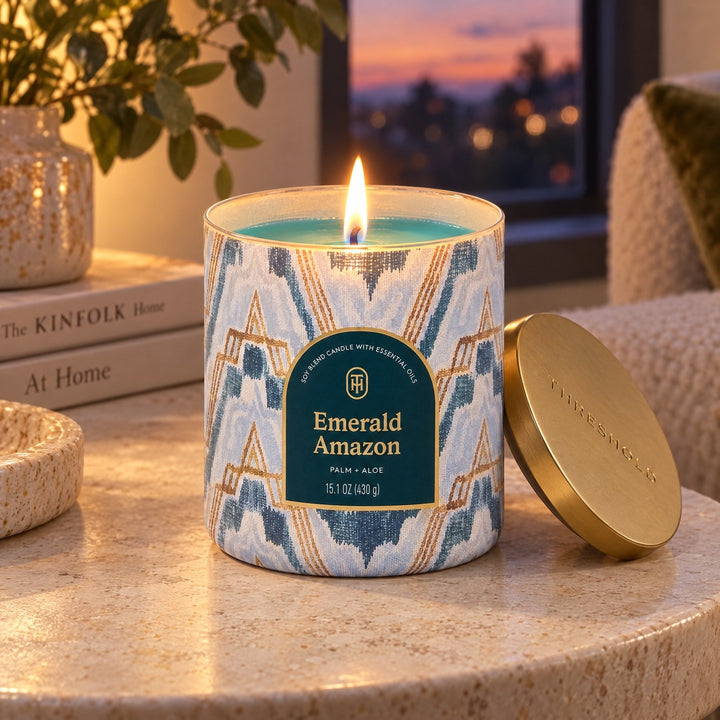 Doftljus - Emerald amazon - 430 g