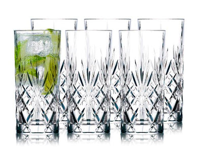 Lyngby Glas - Melodia Highball 36 cl - 6 st.