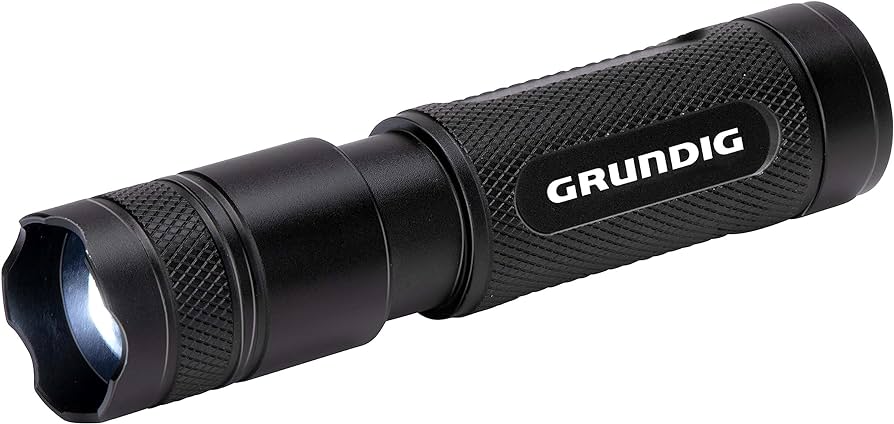 Grundig - Ficklampa 1 W 50 lumen