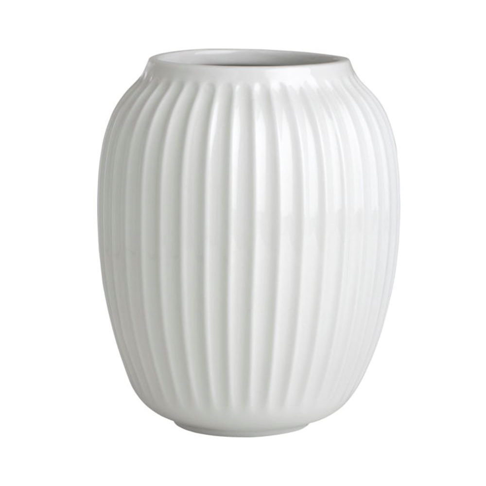 Kähler - Hammershøi vas vit - 21 cm