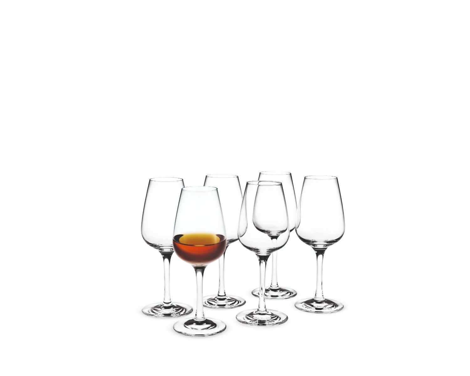 Holmegaard - Bouquet Spirit glas klart 12 cl - 6 st.