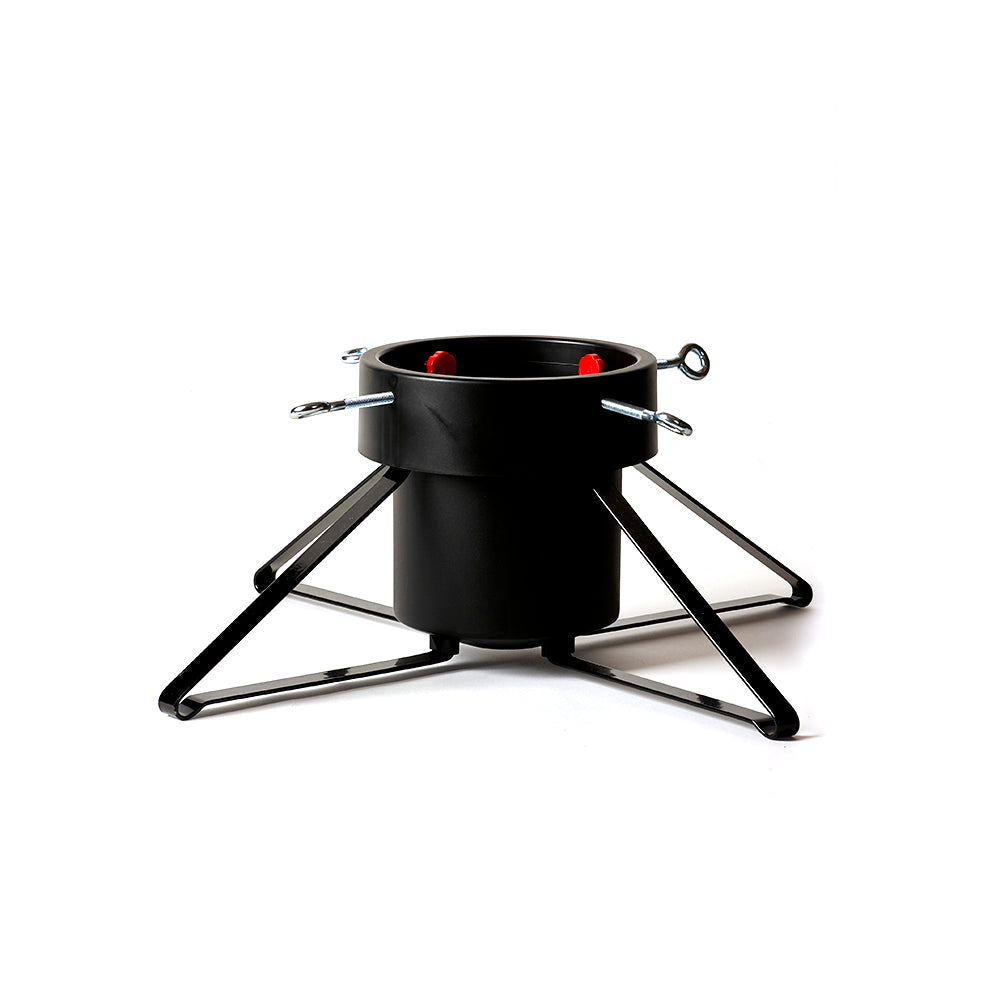 Dacore - Julgransfot 57x21,5 cm plast med metallben - Svart